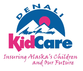 Alaska Denali KidCare Logo "Insuring Alaska's Children and Our Future"